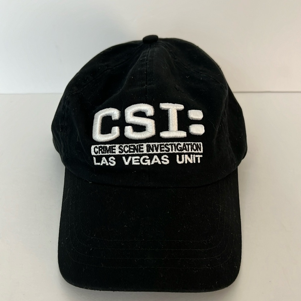Las Vegas Black CSI: Crime Scene Investigation Las Vegas Unit Cap